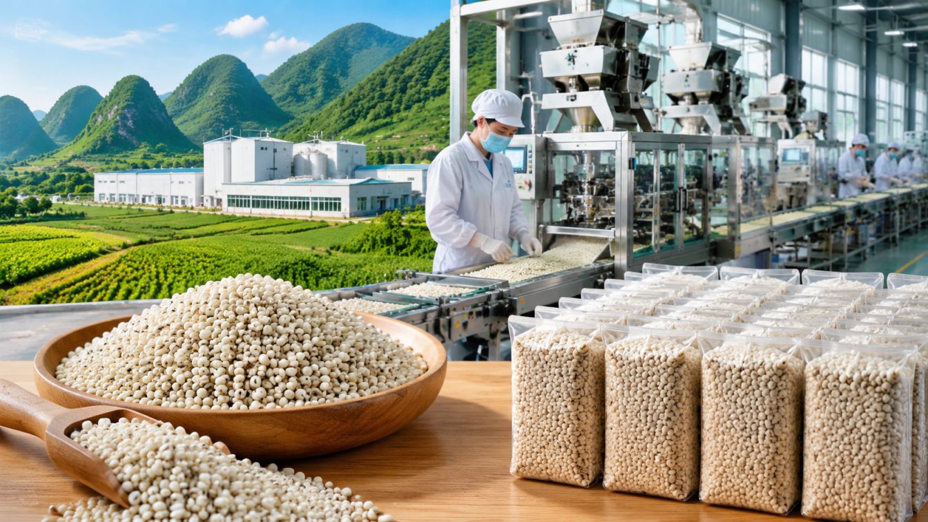 麻山区为薏仁米采购提供产地直供